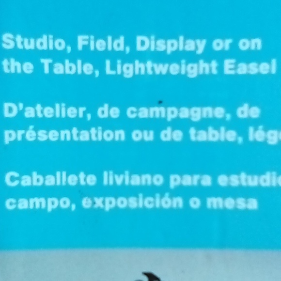 Artist Easel 32 inches ,studio ,field or table lightweight easel - Picture 4 of 7